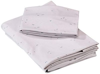 Babyclic beddengoedset voor kinderbed en kinderbed, Delta, oceaangroen