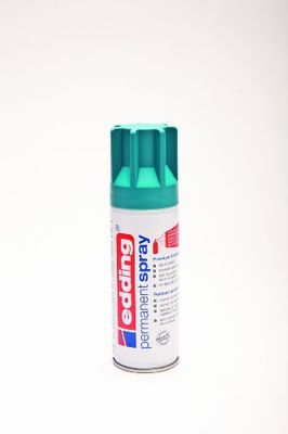 edding 5200 spray permanent - pétrole mat - 200 ml - peinture acrylique pour peindre ou décorer verre, métal, bois, céramique, plastique, toile - peinture acrylique en aérosol