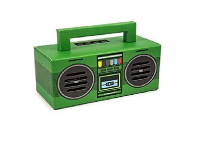 Kooltech SPRC Altavoz Bluetooth, Diseño Radio Casette.