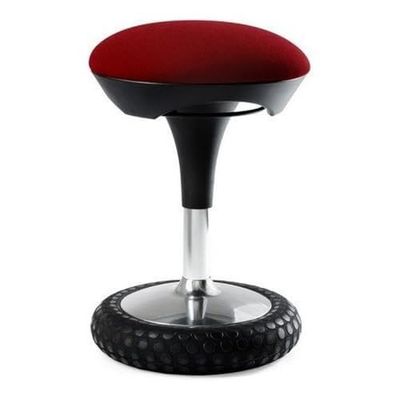 Topstar Sitness 20 Zitkruk, Ergonomisch, Zithoogteverstelling, Bordeauxrood