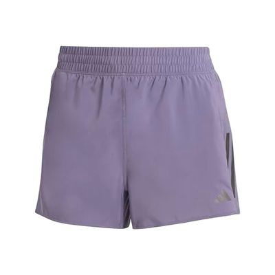 adidas Donna Own The Run Shorts, Preloved Violet, L 4 inch