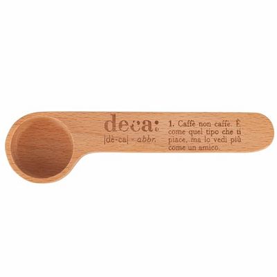 Cucchiaino/dosatore chiudi pacco in legno, Victionary Deca