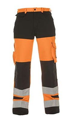 Hydrowear 043730YB-2XL Morpeth vinterjacka Parka, multi CVC, 2 X -Large, Hi-Vis gul/svart