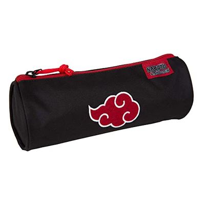 Gamer Case Naruto Cloud - Afgeronde aktetas met 1 groot compartiment - Gevoerde binnenkant - Geborduurde details - Rits met ergonomische handgreep - 8 × 22 × 8 cm - Speelgoedtassen