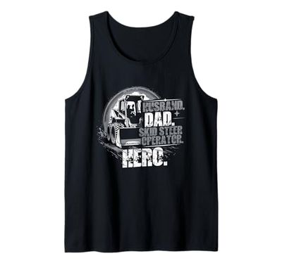 Hombre Operador De Minicargadora Camiseta sin Mangas