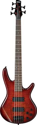 IBANEZ GIO Serie E-Bass 5 String - Charcoal Brown Burst (GSR205SM-CNB)