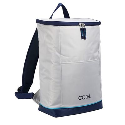 Well Home rugzak Cooler Bag 25 liter polyester 420D met rand in neonblauw