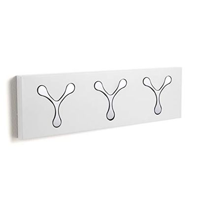 Wink Design Porte-Manteau, Métal, Blanc, Unica