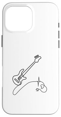 Amo la mia chitarra, per chitarristi & chitarristi Custodia per iPhone 16 Pro Max