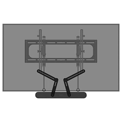 Sanus WSSAFM1 Support de Barre de Son pour Ray Noir
