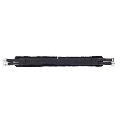 HKM Teddy Sangle de selle Noir/Noir Taille 120