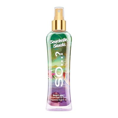 So…? Summer Escapes Womens Seychelle Sands Body Mist Fragrance Spray 200ml