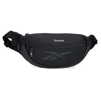 Reebok Newport sac banane noir 34x14x5 cms Polyester