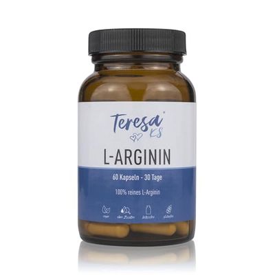 L-Arginine - 100% Pure (Pack of 60) - Vegan