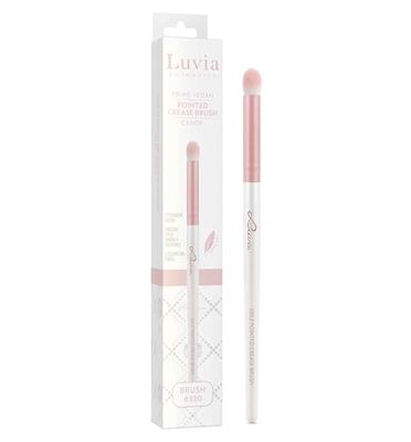 Luvia Professional Makeup Brush, Eyeshadow Make-Up Brush, Round Eyeshadow Brush, Vegan Cosmetic Brush, 330 // Pointed Crease Brush - Candy