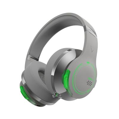 Edifier Hecate G5BT Auriculares Inalámbricos para Gaming,Orejera Soft Memory, Hi-Res Audio H+ Efectos Sonoros, RGB Luz, Bluetooth y Jack de 3,5 mm para PC / PS4 / PS5 / Teléfono/Switch