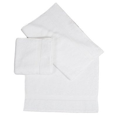 Dyckhoff 900532009 - Toalla de algodón (Pack de 2) de Mano 100 x 50cm, Color Blanco