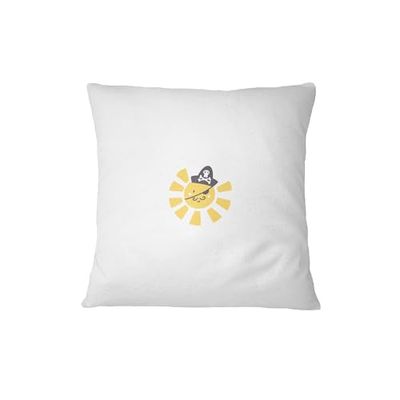 Bona Basics Funda de Almohada Decorativa, poliéster, Blanco 1, 60 x 60 cm