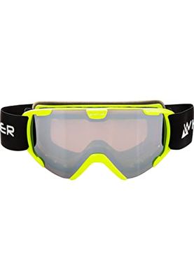 WHISTLER Goggle-W194076 gogle narciarskie ochronne żółte jeden rozmiar