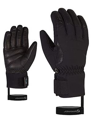 Ziener Kale - Guanti da sci da donna, per sport invernali, impermeabili, extra caldi, colore nero, 8