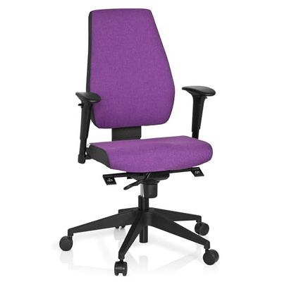 hjh OFFICE Kantoormeubel, polyester, donkergrijs/lila