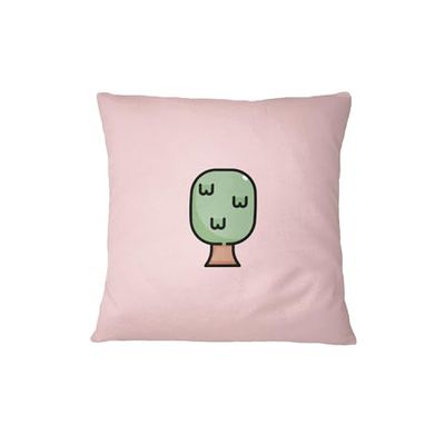 Bona Basics, Decoratieve kussenhoes, Huisdecoratie, voor bank, cafetaria, Afmeting: 45X45 cm, Kleur: Lichtroze