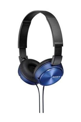 Sony MDR-ZX310APL Casque Pliable avec Microphone - Bleu