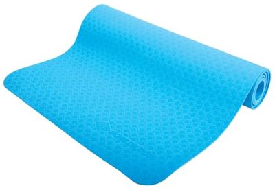 Schildkröt Fitness yogamat 4 mm, blauw, in draagtas, 960169