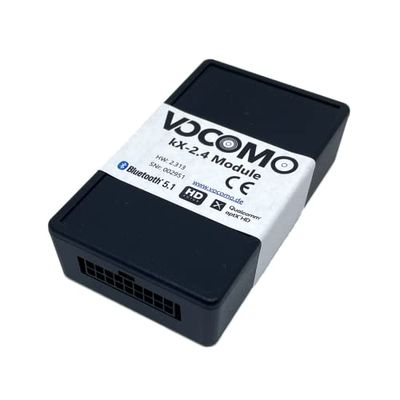 VOCOMO KX-2 V3 - Manos Libres Bluetooth para BMW Serie 1 (E81, E82, E87, E88) Serie 3 (E90, E91, E92, E93) 5/6 (E60, E61, E63, E64) Z4 (E89) X1 (E84) X5/6 (E70, E711) Mini (R55). R56, R57, R58, R59,