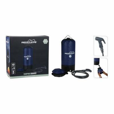 Redcliffs Ducha portátil para Camping Azul 11 L