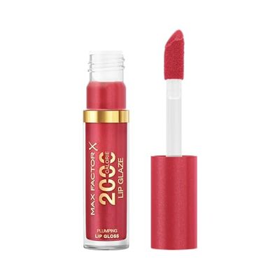 Max Factor, 2000 Calorie Lip Glaze, Brillo de Labios,110 - Fire Sparks, 4.4 ml