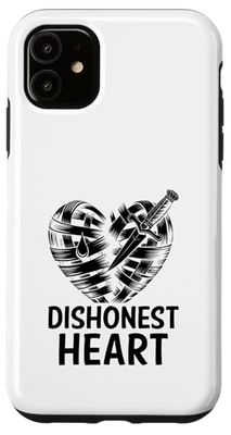 Imbroglione cuore spezzato Cuore spezzato Barare Custodia per iPhone 11