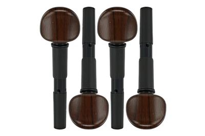Wittner 270111MO4P Set of 4 Violin Fine Tuners for 4/4-3/4 Violin Diameter 8.6/1:30 Rosewood Colours Made in Germany