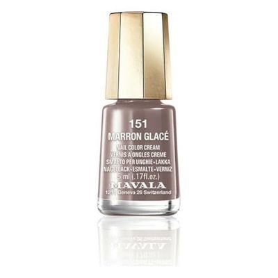 Mavala Mini Color Vernis à Ongles Crème 5 ml - Couleur : 151 : Marron Glacé