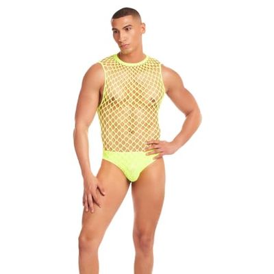 Rainbow Party S/M Yellow Lingerie Set