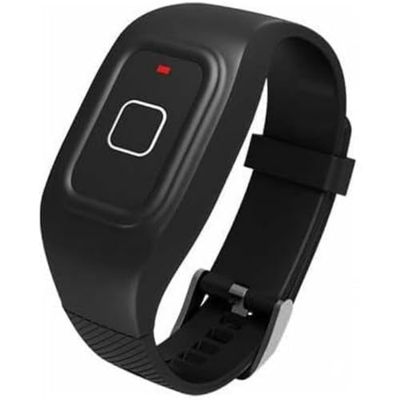 Maxcom FW735 - Noodoproeparmband voor ouderen, volwassenen, met SOS-noodknop, met locatie- en telefoonfunctie, met gratis applicatie voor smartphone, GPS,