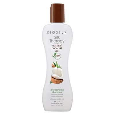 BioSilk Therapy with Organic Coconut Oil Moisturizing Shampoo by Biosilk for Unisex - 5.64 oz Shampoo, I0094387