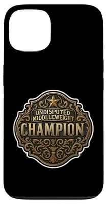 Cintura da campione dei pesi medi per MMA, boxe, kickboxing Custodia per iPhone 13