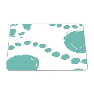 Bonamaison, Rectangle Pop Art Digital Printed Mouse Pad, Non-Slip Base, for Office and Home, Size: 22 x 18 cm