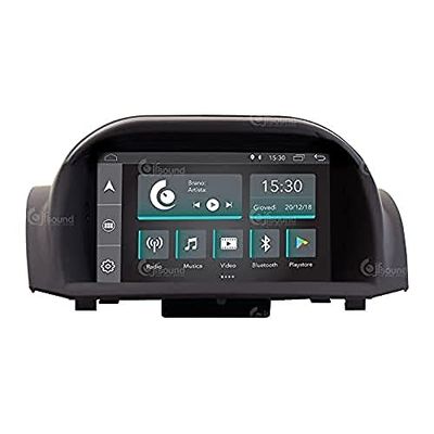 Costum Fit Bilradio för Ford Fiesta 2013-16 Android GPS Bluetooth WiFi USB Full HD Touchscreen Display 7" Easyconnect