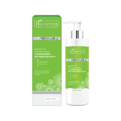 Bielenda Professional Supremelab Sebio Derm Gel detergente viso delicato con complesso antibatterico 200 g