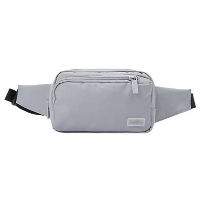 TOTTO Jeunesse Unisexe Kangourou Samuel Sac Banane, Gris, Taille Unique