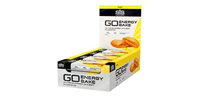 Science in Sport GO Energy Bakes, 30 g Carbs, High Carb Soft-Filled Baked Energy Snack, Lemon Flavour, 12 Bars