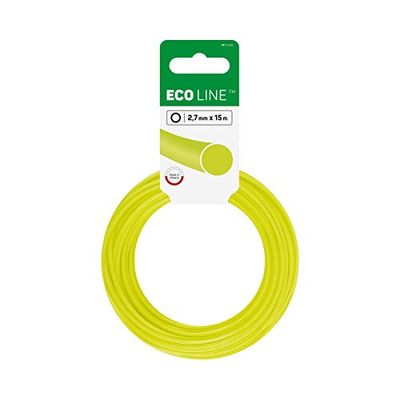 Cellfast Filo Da Taglio Fil De Débroussailleuse Renforcé Per Decespugliatori E Tagliaerba Filo Per Decespugliatore Eco Cercio 2,7 mm 15 m