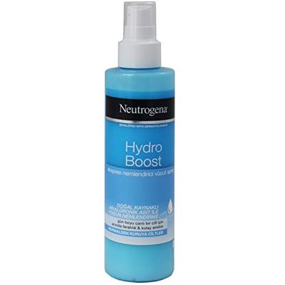 Neutrogena Hydro Boost Express Hydrating Spray, Fresh, Transparent, 200 ml (Pack of 1)