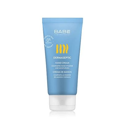 Crema de manos | Dermaseptic | Reparadora | Crema de manos sin alcohol | Apto para toda la familia | Higienizante | Crema de manos sabañones | 75ml