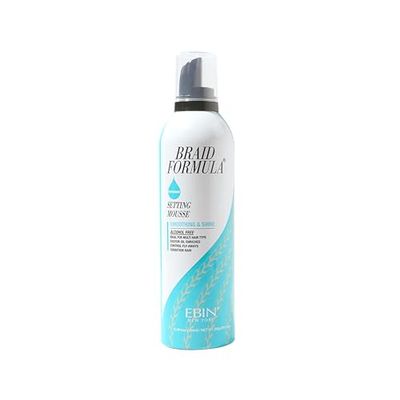 EBIN NEW YORK LOCK'N POMADE Setting Mousse Smoothing & Shine - MENTHOL (12.49oz/ 354ml)