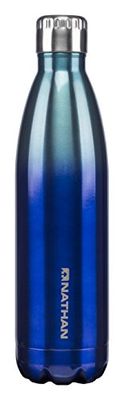 Nathan Chroma Botella, Unisex Adulto, Azul (Monaco Blue), 500 ml