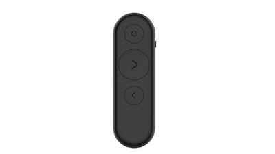 Lenovo Mando a Distancia de Presentación Portátil Recargable (3 Botones, Puntero Digital, Bluetooth 5.3, Compatible con Windows, Mac OS, PowerPoint, Keynote, Google Slide) Negro