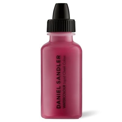 Daniel Sandler WATERCOLOUR LIQUID BLUSH 'DIVINE' – Lightweight, Buildable, Water-Resistant Formula for Cheeks, Lips & Eyes